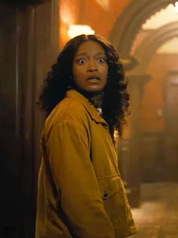 TV Series The Burbs 2026 Keke Palmer Mustard Cotton Jacket