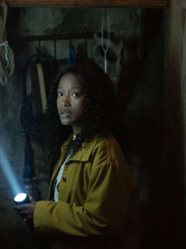 The Burbs 2026 Keke Palmer Mustard Cotton Jacket