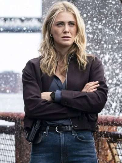 Melissa Roxburgh The Hunting Party Brown Jacket