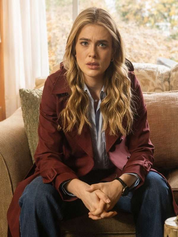 The Hunting Party S02 Rebecca Henderson Trench Coat