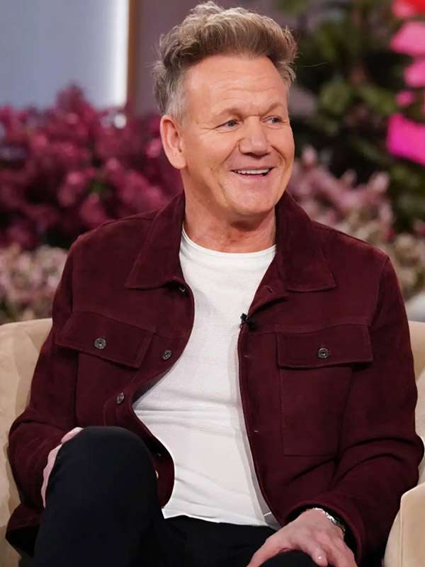 The Jennifer Hudson Show S04 Gordon Ramsay Maroon Jacket