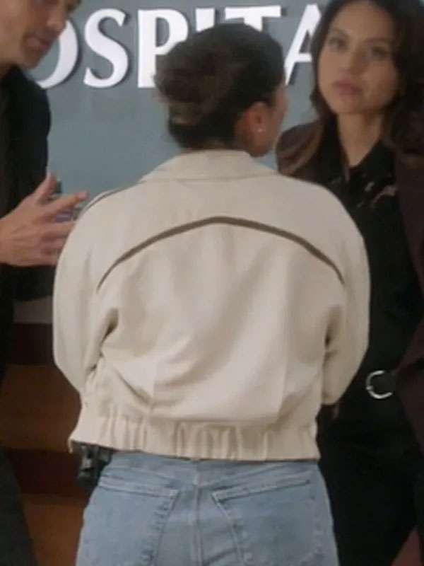 The Rookie S08 Lisseth Chavez Off White Track Jacket