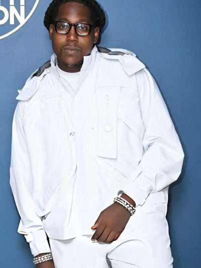 Don Toliver The Tonight Show S13 White Jacket