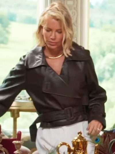 Caroline Stanbury The Traitors S04 Leather Jacket