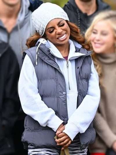 The Traitors US 2026 Candiace Dillard Grey Puffer Vest
