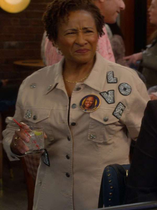 The Upshaws S07 Lucretia Turner Embroidered Jacket