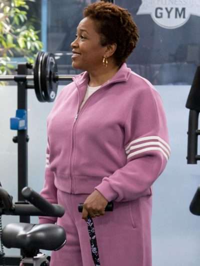 Lucretia Turner The Upshaws S07 Pink Jacket