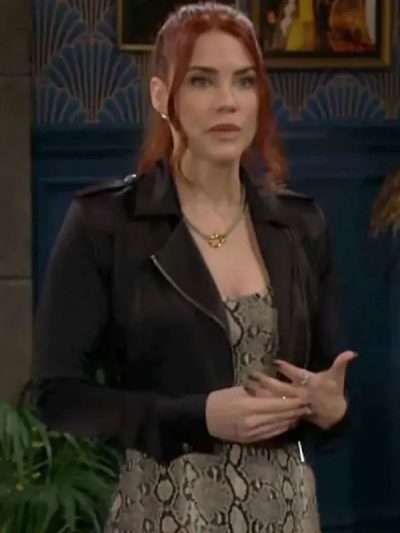 Sally Spectra The Young And The Restless Biker Jacket