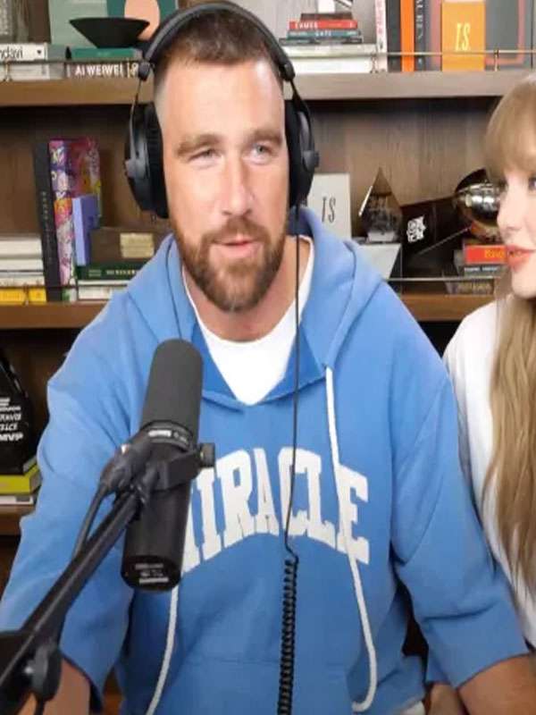 Travis Kelce Miracle Cut Off Hoodie