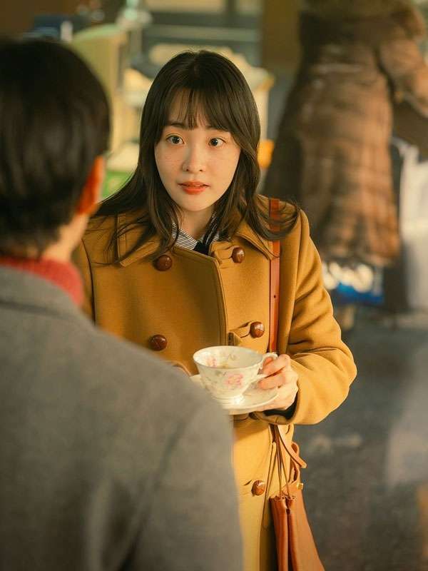 Typhoon Family S01 Kim Min-ha Brown Trench Coat