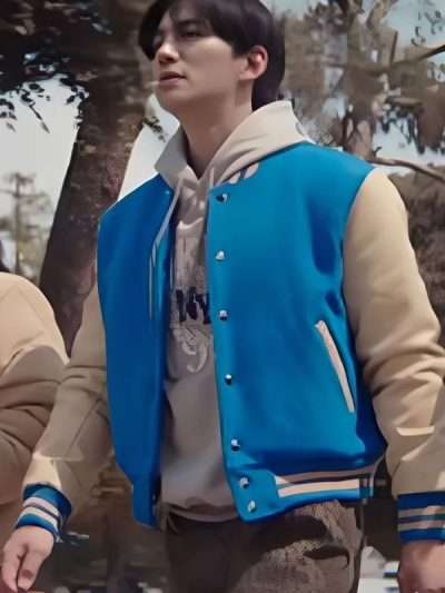 Typhoon Family 2025 Lee Jun-ho Varsity Bomber Jacket