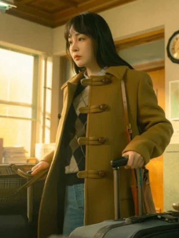 Typhoon Family S01 Kim Min-ha Brown Coat
