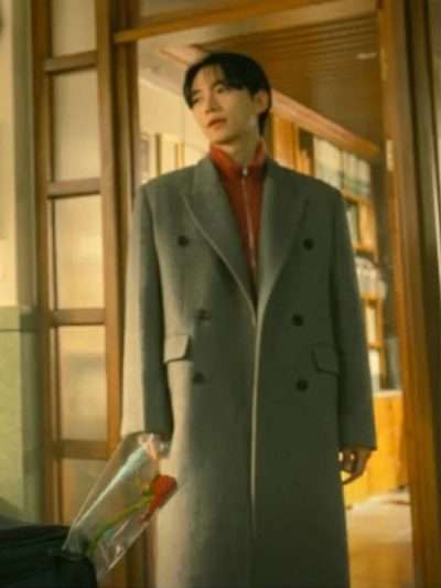 Typhoon Family S01 Lee Jun-ho Grey Wool Coat