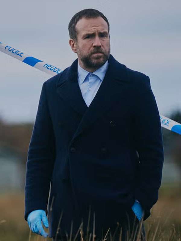 Under Salt Marsh 2026 Rafe Spall Blue Wool Coat
