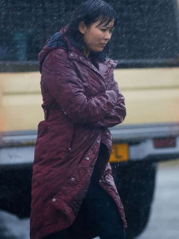 Naomi Yang Under Salt Marsh Maroon Coat