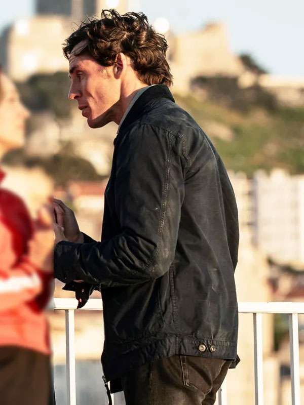 Vanished S01 Sam Claflin Black Cotton Jacket