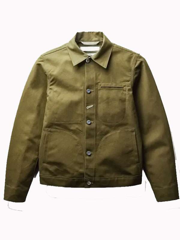 Wild Cards 2026 Cole Ellis Green Cotton Jacket