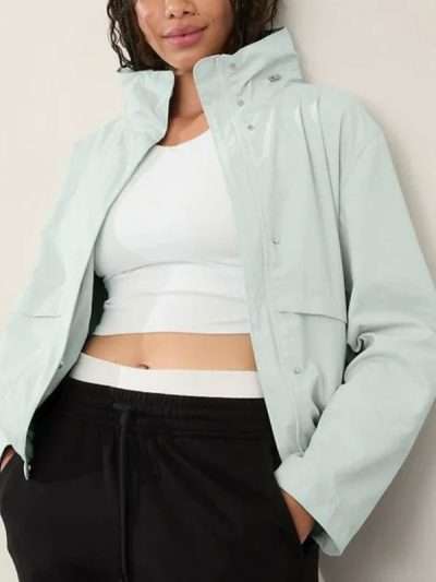 Will Trent S03 Angie Polaski Mint Green Cotton Jacket