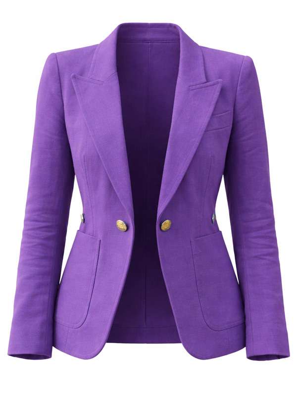 Amanda Wagner Will Trent S04 Purple Blazer