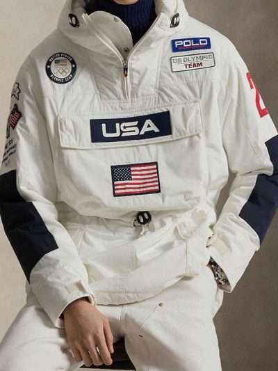 Winter Olympics 2026 Team USA Anorak Hooded Jacket