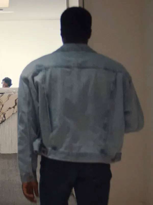 Wonder Man Yahya Abdul-Mateen II Blue Denim Jacket