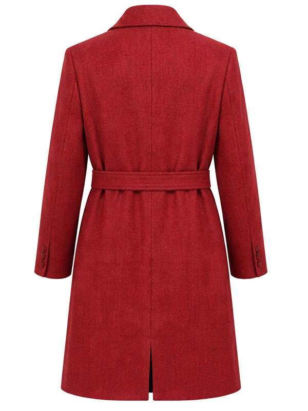 Young Sherlock 2026 Bucephalus Hodge Red Trench Coat