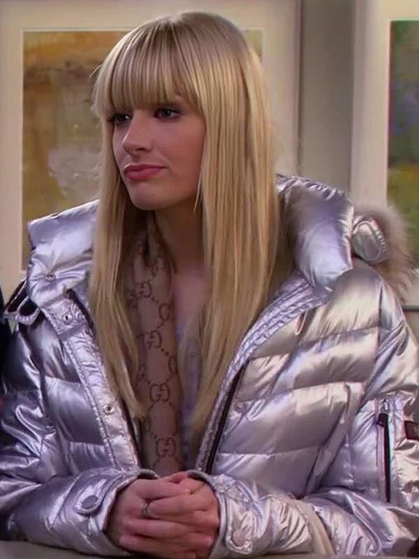 2 Broke Girls S04 Caroline Channing Puffer Jacket