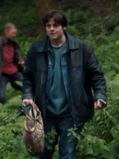 28 Years Later The Bone Temple 2026 Louis Ashbourne Serkis Black Leather Jacket