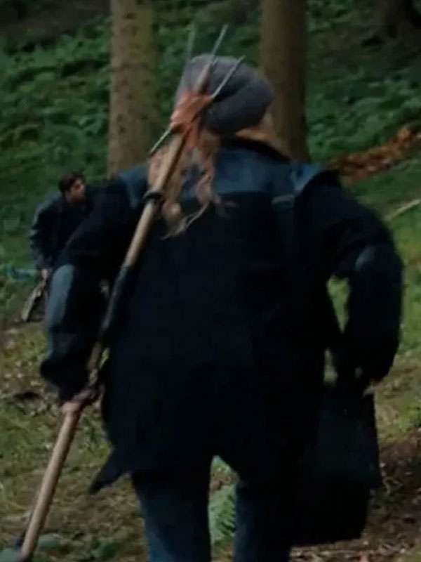 28 Years Later The Bone Temple Mirren Mack Black Wool Jacket