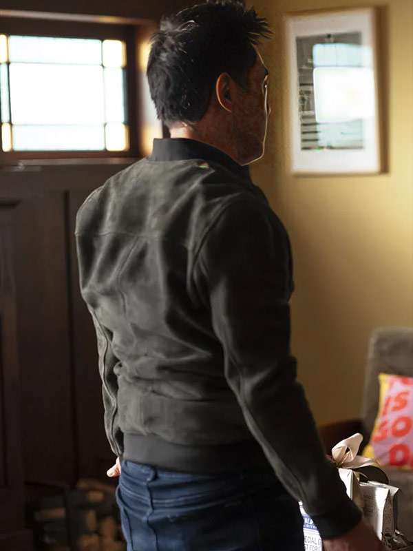 9-1-1 S09 Howie Han Suede Leather Jacket
