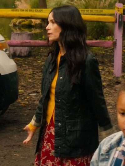 Abigail Spencer Best Medicine 2026 Black Jacket