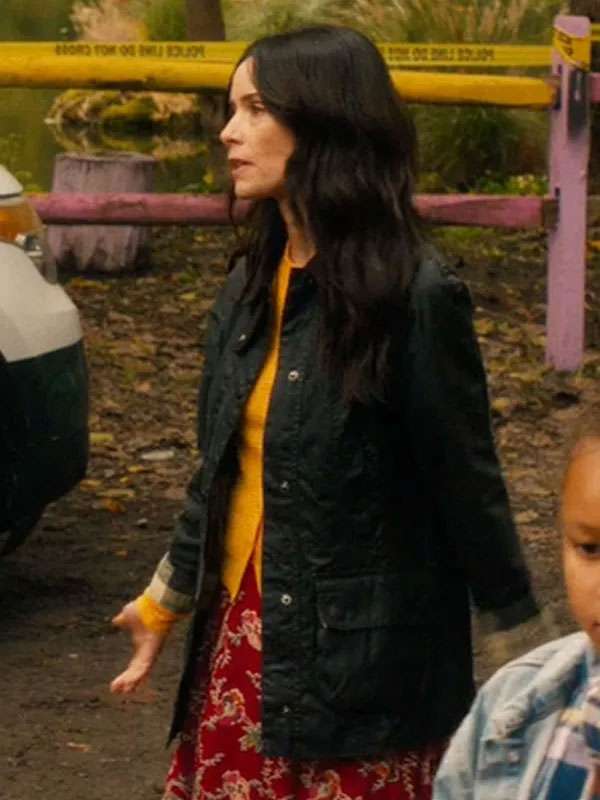 Abigail Spencer Best Medicine 2026 Black Jacket