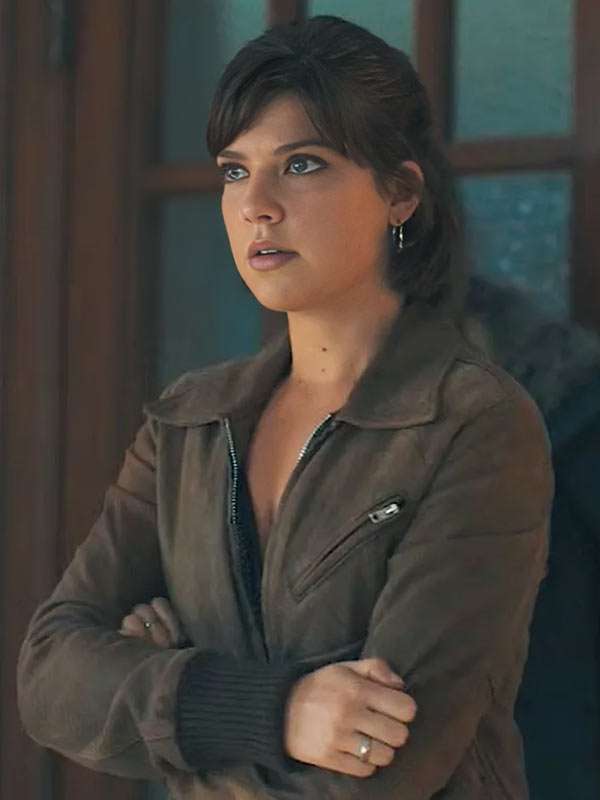 Tell Me Lies 2026 Catherine Missal Bomber Leather Jacket