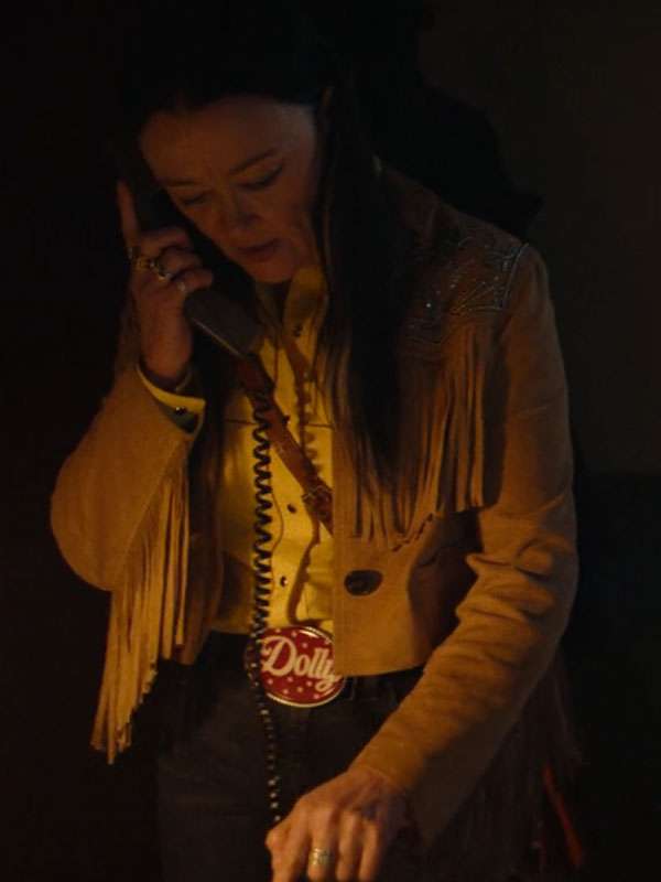 Bronagh Gallagher How to Get to Heaven from Belfast Suede Jacket