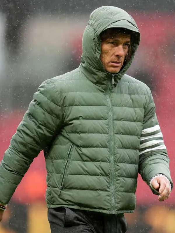 Scott Parker Green Puffer Jacket