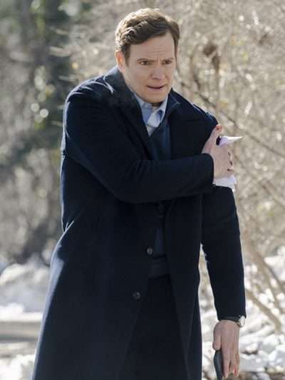 CIA 2026 Bill Goodman Black Wool Coat