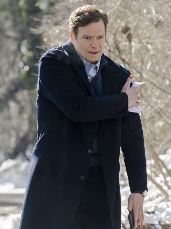 CIA 2026 Bill Goodman Black Wool Coat