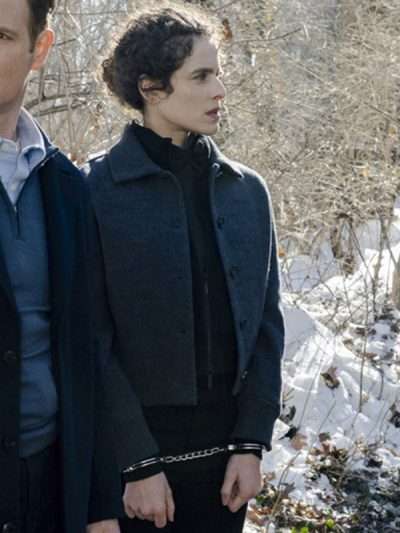 CIA 2026 Melinda Michael Grey Wool Jacket