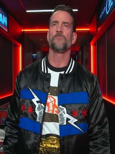 CM Punk 2026 Chicago Made Bomber Jacket