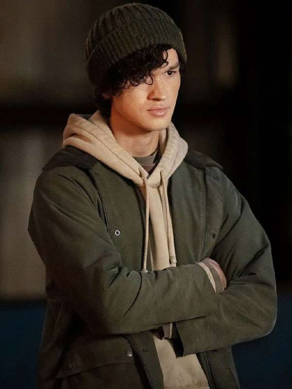 Charlie Bushnell Percy Jackson and the Olympians Green Cotton Jacket