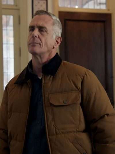 Chicago Fire S14 Christopher Herrmann Brown Jacket
