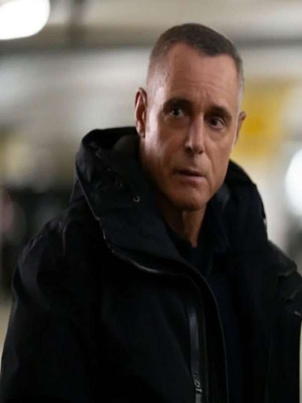Chicago PD S13 Hank Voight Black Hooded Jacket
