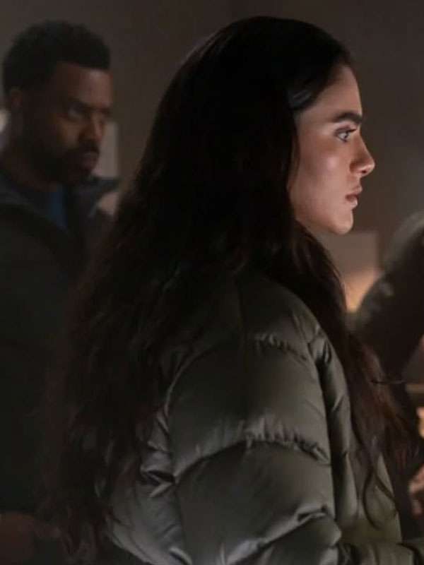 Chicago PD S13 Arienne Mandi Green Bomber Jacket