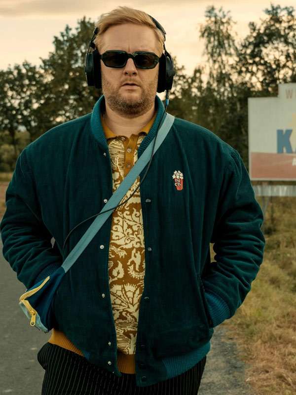 Crap Happens S01 Johnny Carrera Green Bomber Jacket