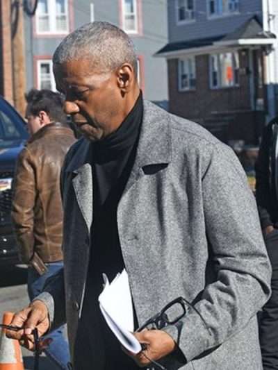 Denzel Washington Movie Here Comes the Flood Wool Jacket