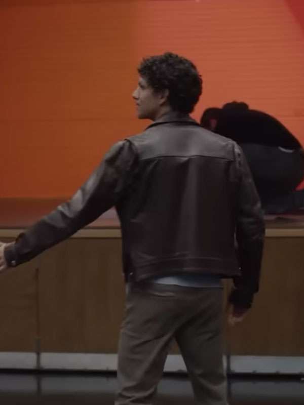 Isaac Hernández Dreams Brown Leather Jacket