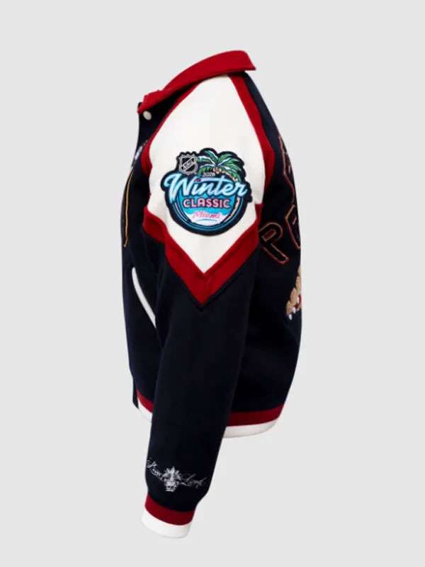 Florida Panthers NHL Winter Classic Varsity Jacket