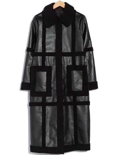 General Hospital 2026 Justine Turner Black Leather Coat
