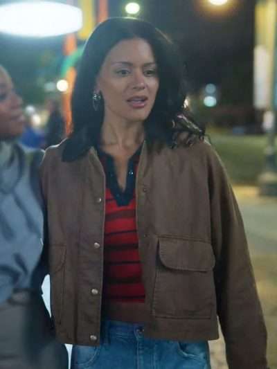 The Lincoln Lawyer Gigi Zumbado Brown Jacket