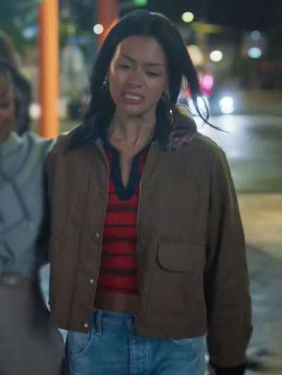 Gigi Zumbado The Lincoln Lawyer S04 Brown Cotton Jacket